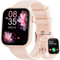 Smart Watch for Women Man (Answer/Make Call), 1.85 Inch Fitness Tracker with Pedometer & Multiple Sports Modes, Fitness Watch for Android Iphone, Back to School Gifts, Health Smart Watch
